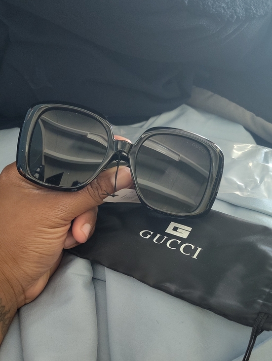 Gucci Accessories - Gucci Women’s Black Square Oversized Sunglasses